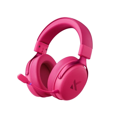 MCHOSE V9-6 PRO Wireless Gaming Headset – Rose & Red – V9 Series 8102