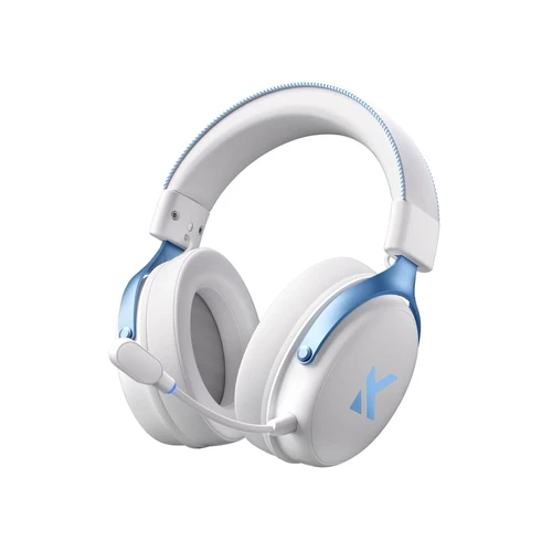 MCHOSE V9-3 PRO Wireless Gaming Headset – Sky White – V9 Series 4098