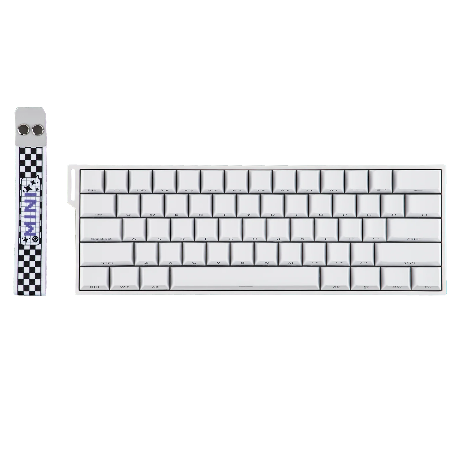 AULA MINI60 HE Pro Wireless Magnetic Gaming Keyboard – White Side-Printed, Mistcloud Magnetic Switch, 8000Hz 2193