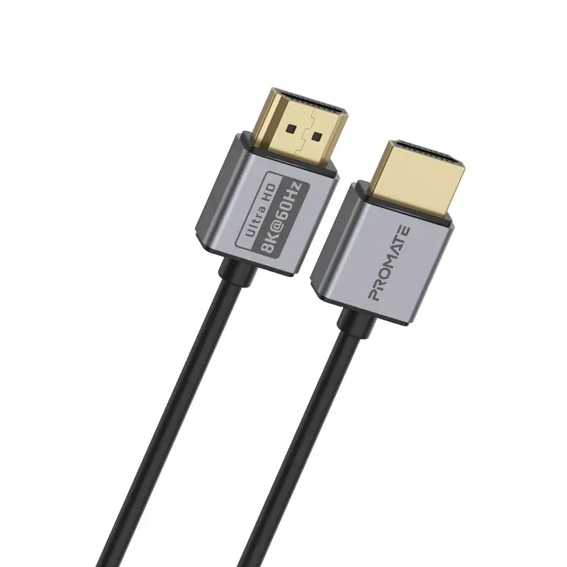 Promate Certified Ultra-High-Speed 8K@60Hz HDMI® Slim Flexible Cable 1.5-meter (PrimeLink8k-150)2471