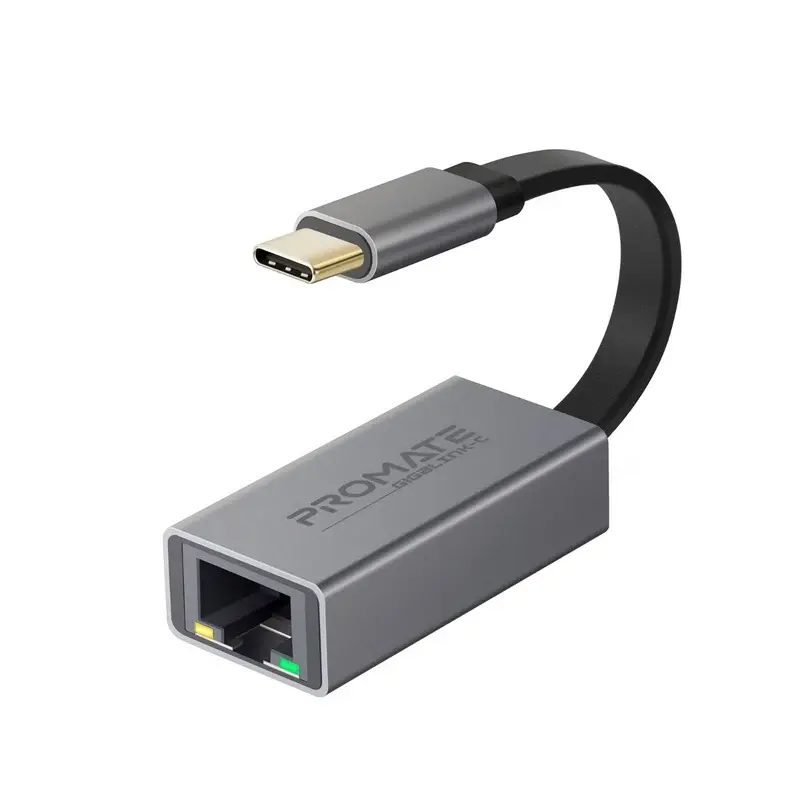 Promate High-Speed USB-C to Gigabit Ethernet Adapter (GigaLink-C)3586
