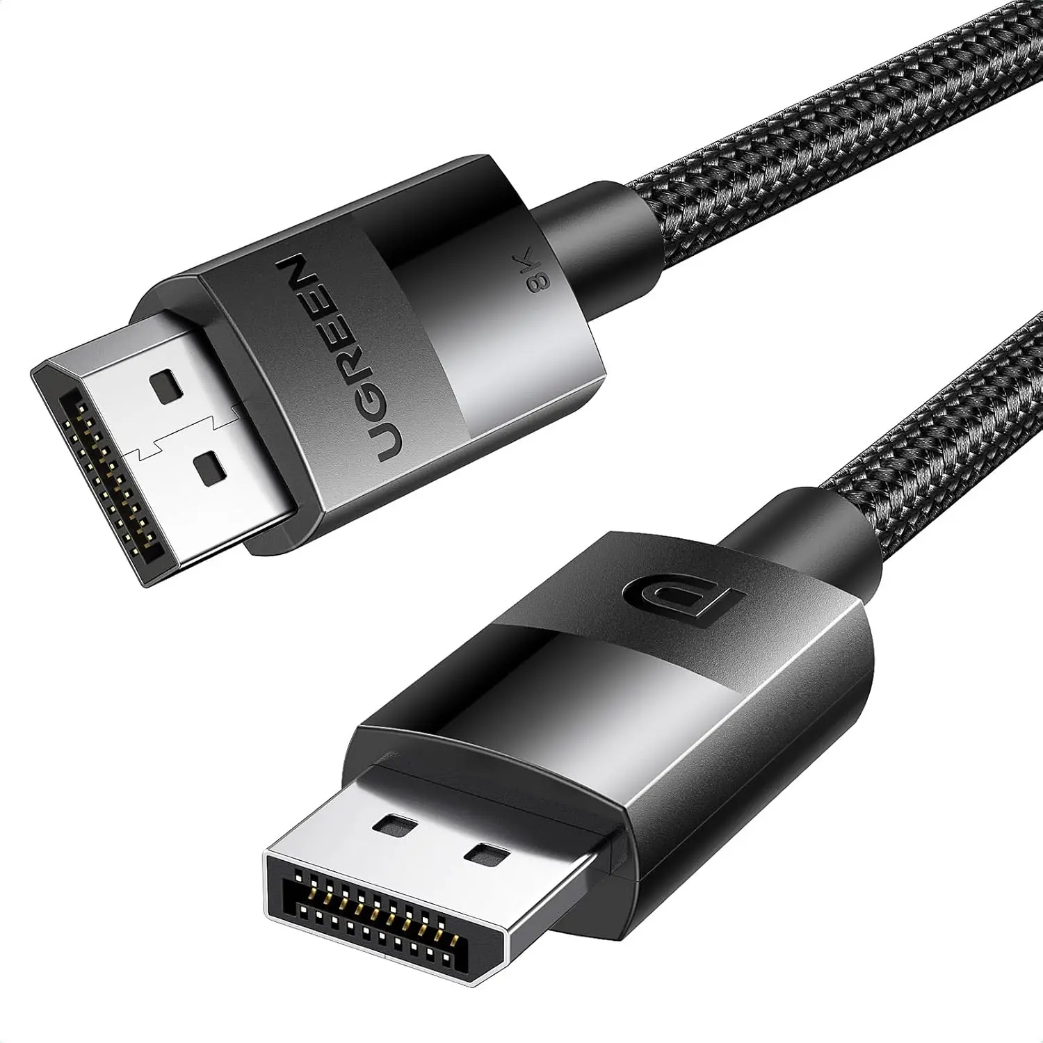 UGREEN 8K 4K DisplayPort Cable 1.4 DP to DP for Gaming Monitor/Graphics – 2M | 80392B