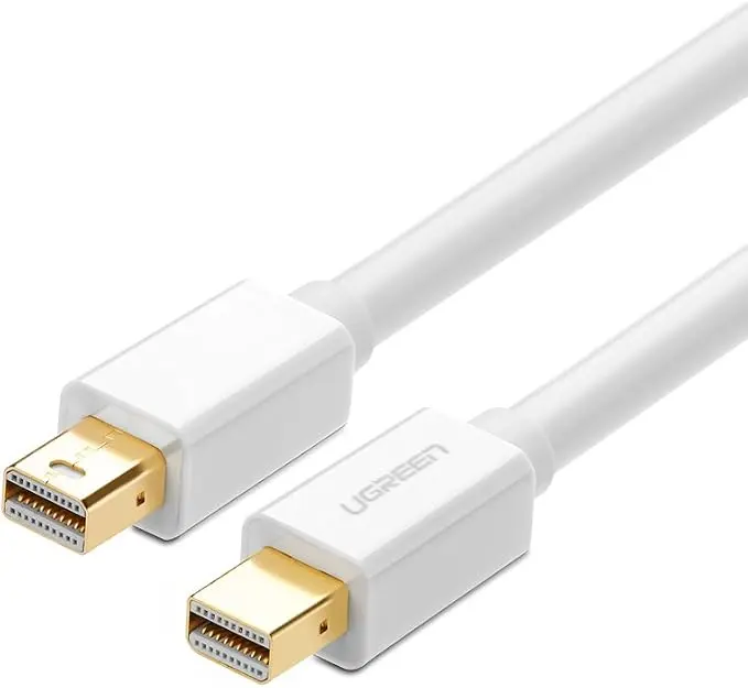 UGREEN Mini DisplayPort Male to Male Cable – 2M White |10429