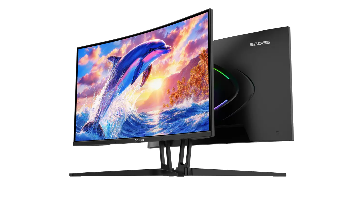 SADES FS-Dolphin-27 27" 300Hz Curved Gaming Monitor