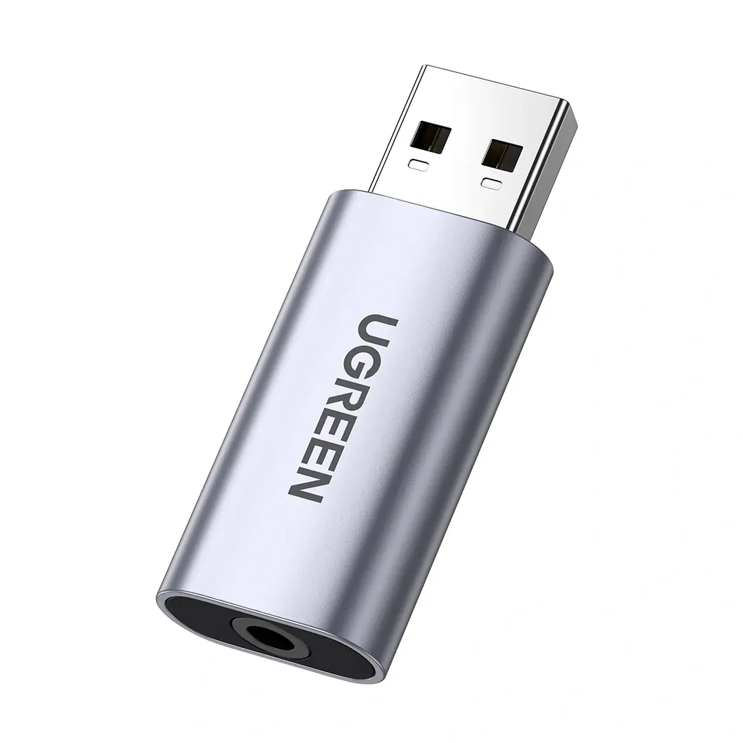 UGREEN USB External Stereo Sound Adapter – CM383 | P/N:80864