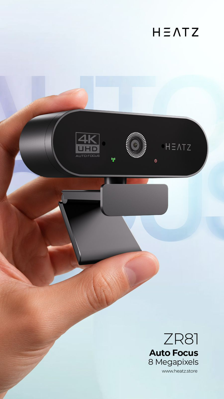 HEATZ ZR81 4K Ultra HD Webcam – USB Camera