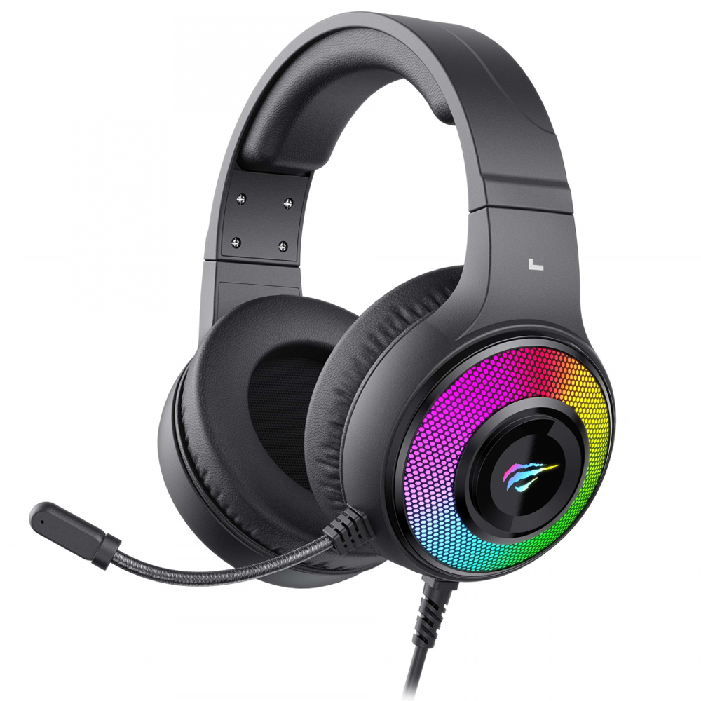 HAVIT H2042D Wired RGB Gaming Headset – Black 6260