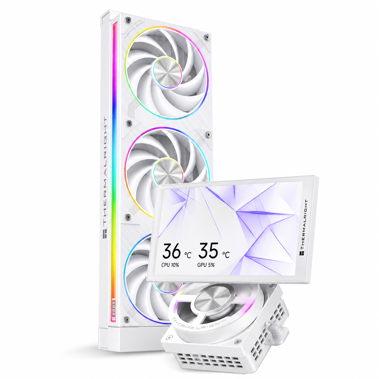 Thermalright Dynamic Vision PRO 360 ARGB White |3399