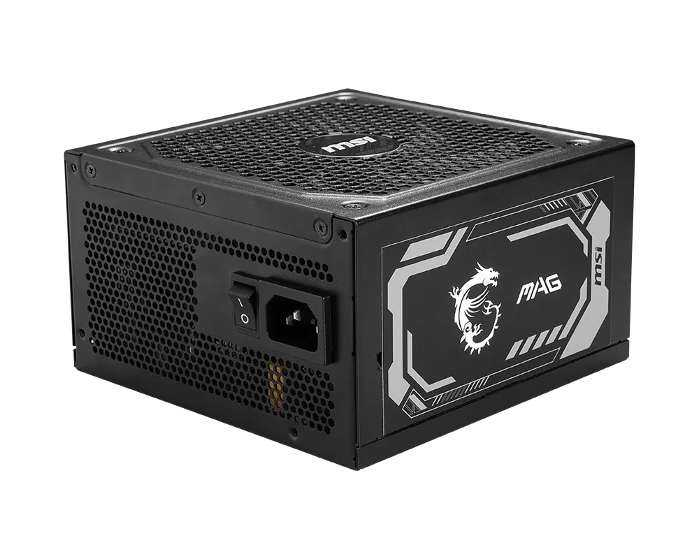 MSI MAG A1000GL PCIE5 1000W 80 PLUS Gold Fully Modular Power Supply – Black