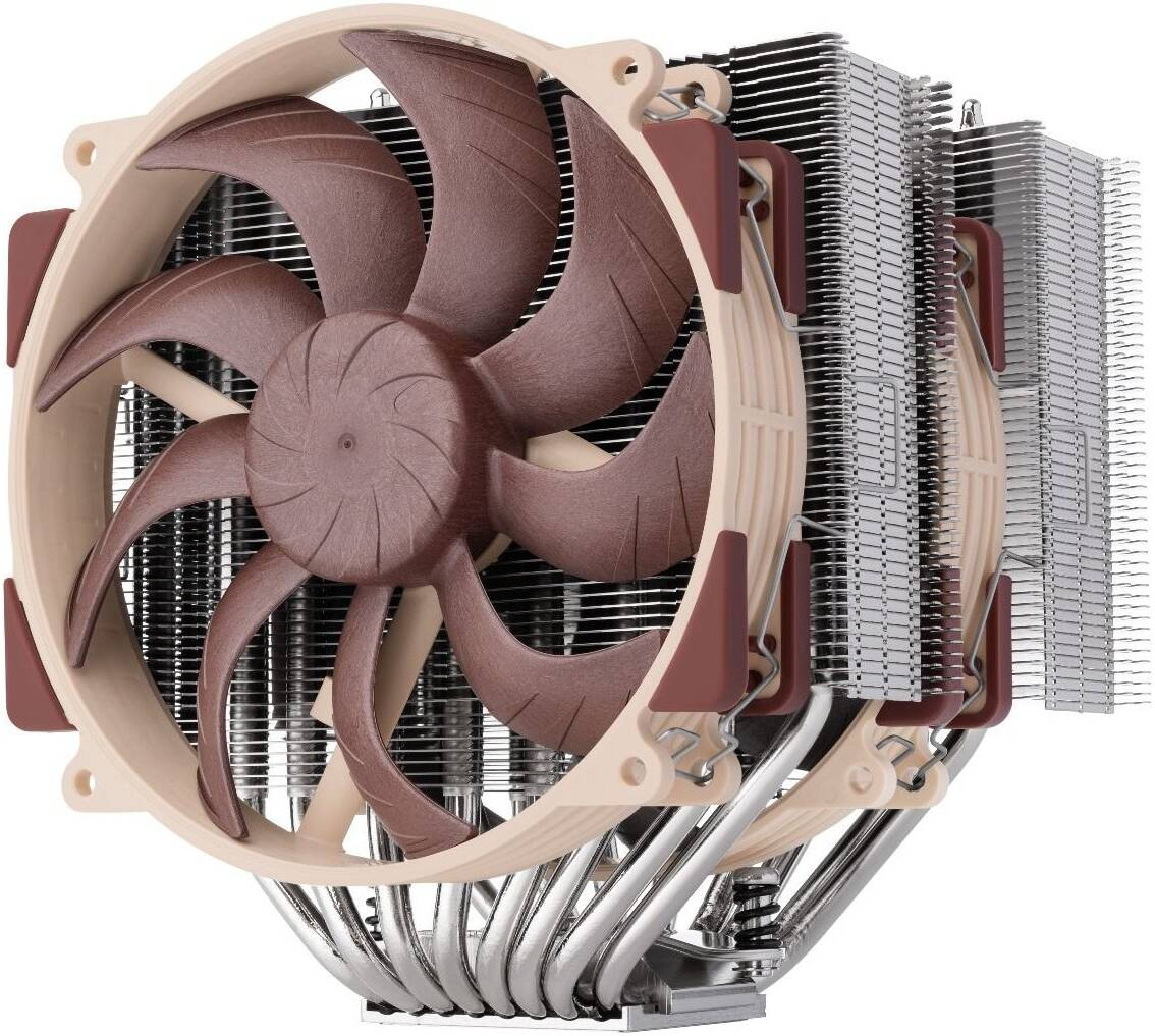 Noctua NH-D15 G2 LBC CPU Coolers, 2x NF-A14x25r G2 PWM Fans, 8 Heatpipes, 1500 RPM Fan Speed, 91.58 CFM Airflow, Copper Pipes, Aluminum Fins, Soldered Joint, Nickel Plating | NH-D15 G2 LBC