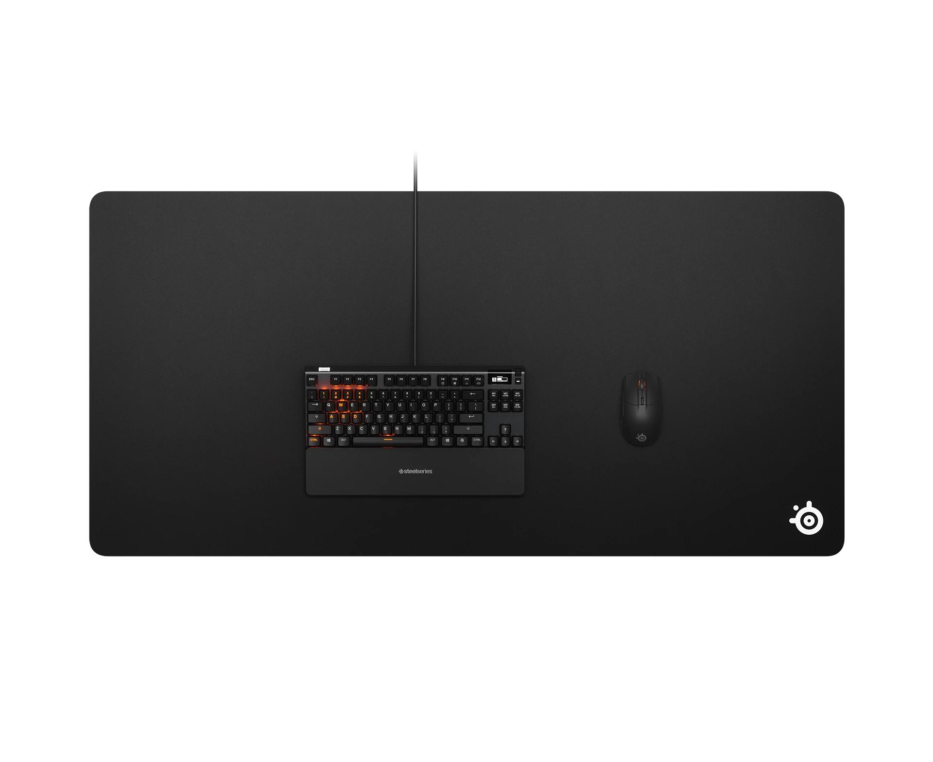 SteelSeries QcK XXL Gaming Mouse Pad – 90 × 40cm, Black |63429