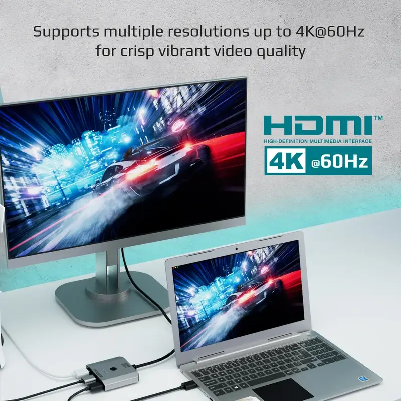 Promate 4K High Resolution 3-in-1 HDMI® Switch ( MediaSwitch-H3 )1917