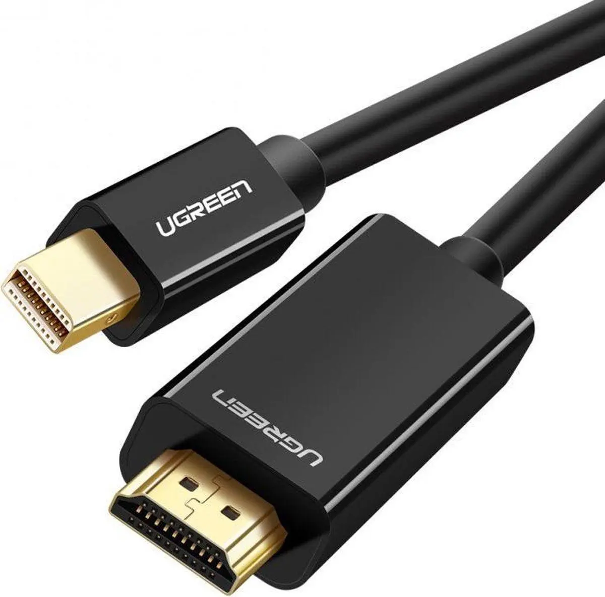 UGREEN MD101 Mini DisplayPort Male to HDMI Cable – 1.5M Black |20848