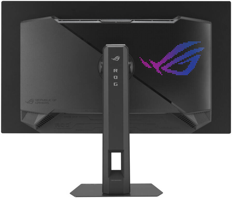 ASUS XG27AQDPG ROG Strix OLED Gaming Monitors, 27" QD-OLED Display, QHD Resolution, 500Hz Refresh Rate, 0.03ms (GTG) Response Time, GamePlus, FreeSync Premium Pro & G-SYNC, Black | XG27AQDPG