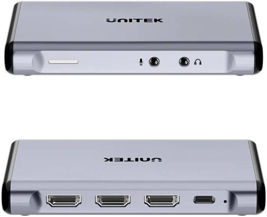 UNITEK 4K@60Hz Video Capture Card – Dual 4K HDMI Loop-out