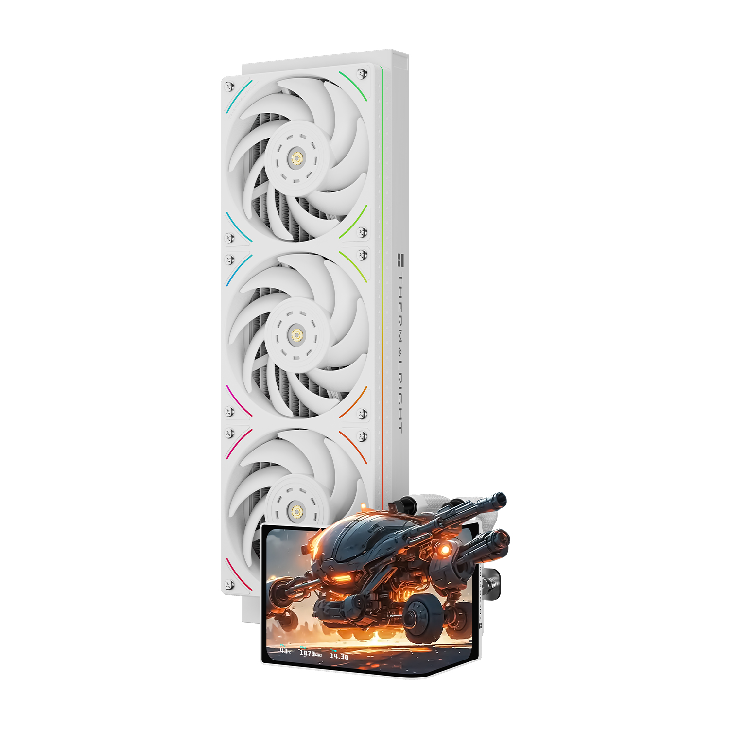 Thermalright Levita Vision 360 UB ARGB WHITE 2385