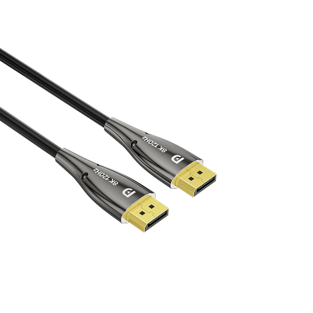 UNITEK 8K Fiber Optic DisplayPort 2.1 Cable 20 Meter