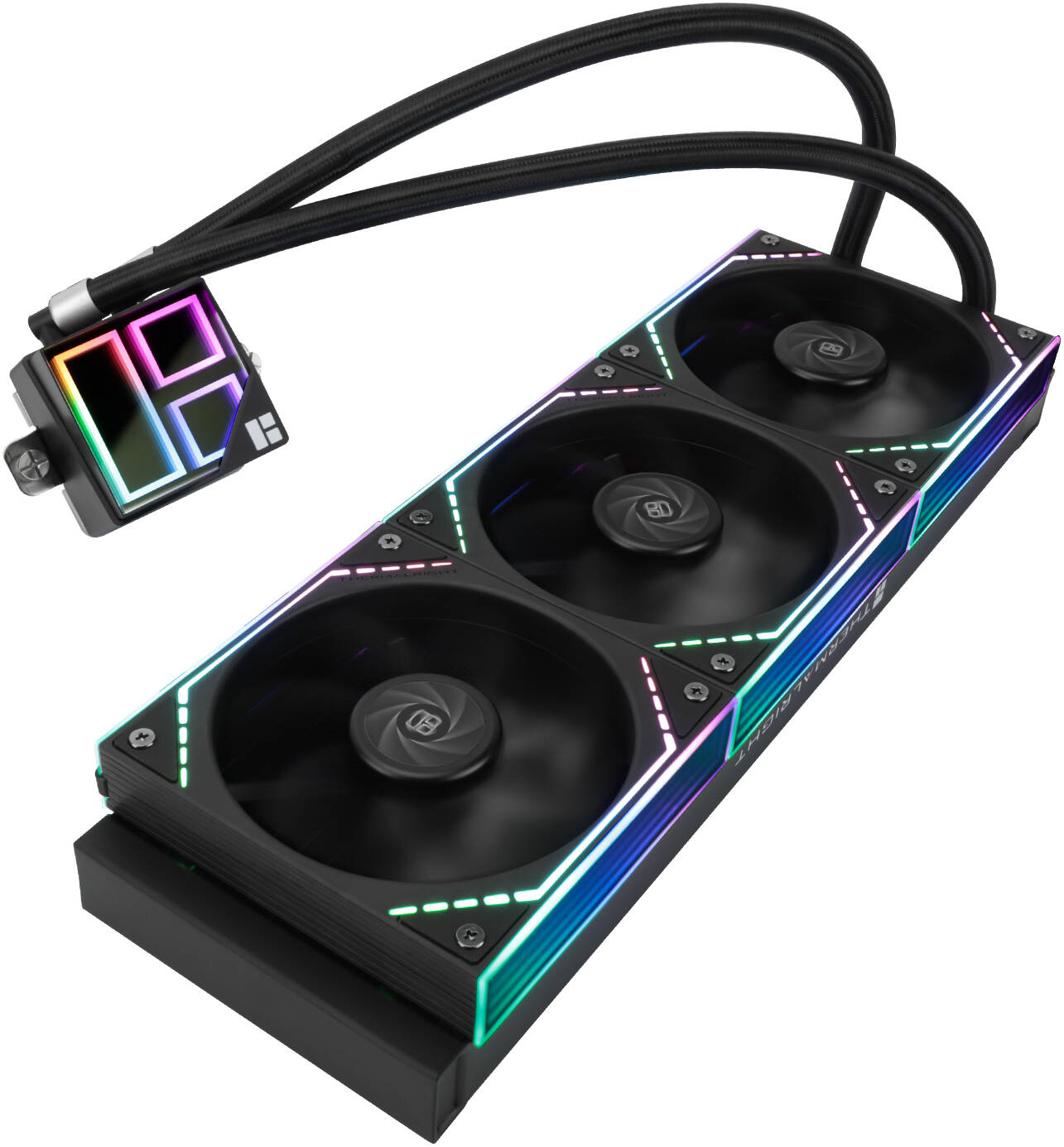 ThermalRight Frozen Infinity 360 Liquid CPU Cooler, 360mm, 3x 120mm ARGB Fans, 2000RPM, 68.9CFM, S-FDB Bearing, PWM, Intel LGA1851/1700/2066, AMD AM5/AM4, Black | FROZEN-INF-360
