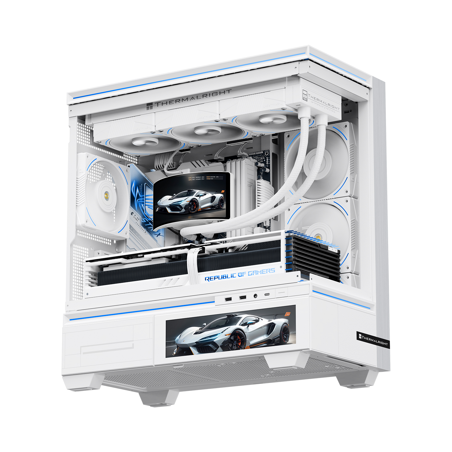 Thermalright Rainbow Vision 360 Turbo ARGB White |1753