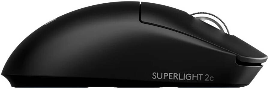 Logitech G Pro X Superlight 2c Wireless Gaming Mouse, 5 Buttons, 44000 DPI Resolution, HERO 2 Sensor, 888 IPS Speed black