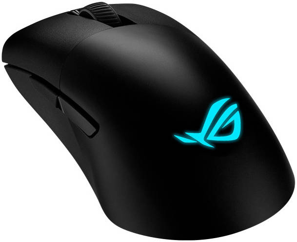 ASUS ROG Keris AimPoint Wireless Gaming Mouse, 2.4GHz & BT, 36000 dpi, AimPoint Optical Sensor,