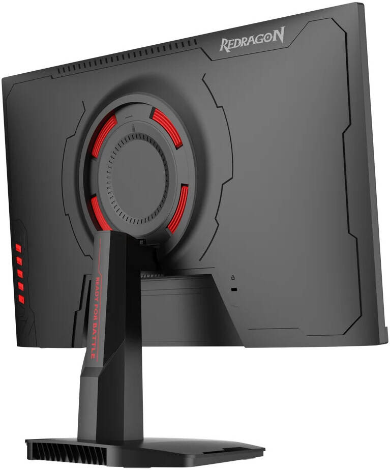 Redragon AZUR-III Gaming Monitor, 24" IPS Flat Panel Display, FHD Resolution, 200Hz Refresh Rate, 1ms MPRT Response Time, FreeSync, Borderless, 250nits, Tilt Adjustable, Black | GM24X5IPS