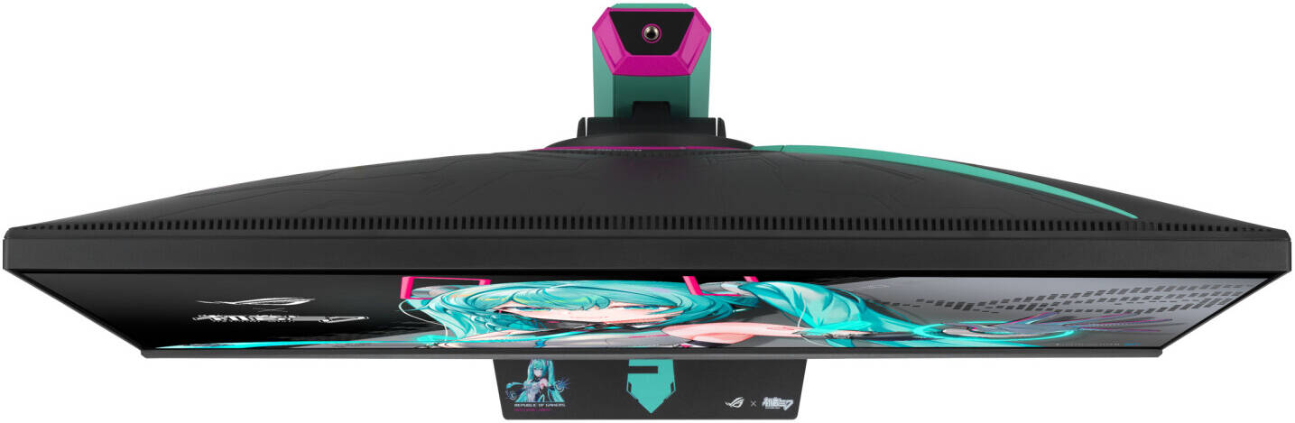 ASUS ROG Strix XG27ACMEG-G Hatsune Miku Edition Gaming Monitor, 27" Fast IPS Display, QHD Resolution, 260Hz Refresh Rate, 0.3ms Response Time, NVIDIA G-Sync & AMD FreeSync Premium