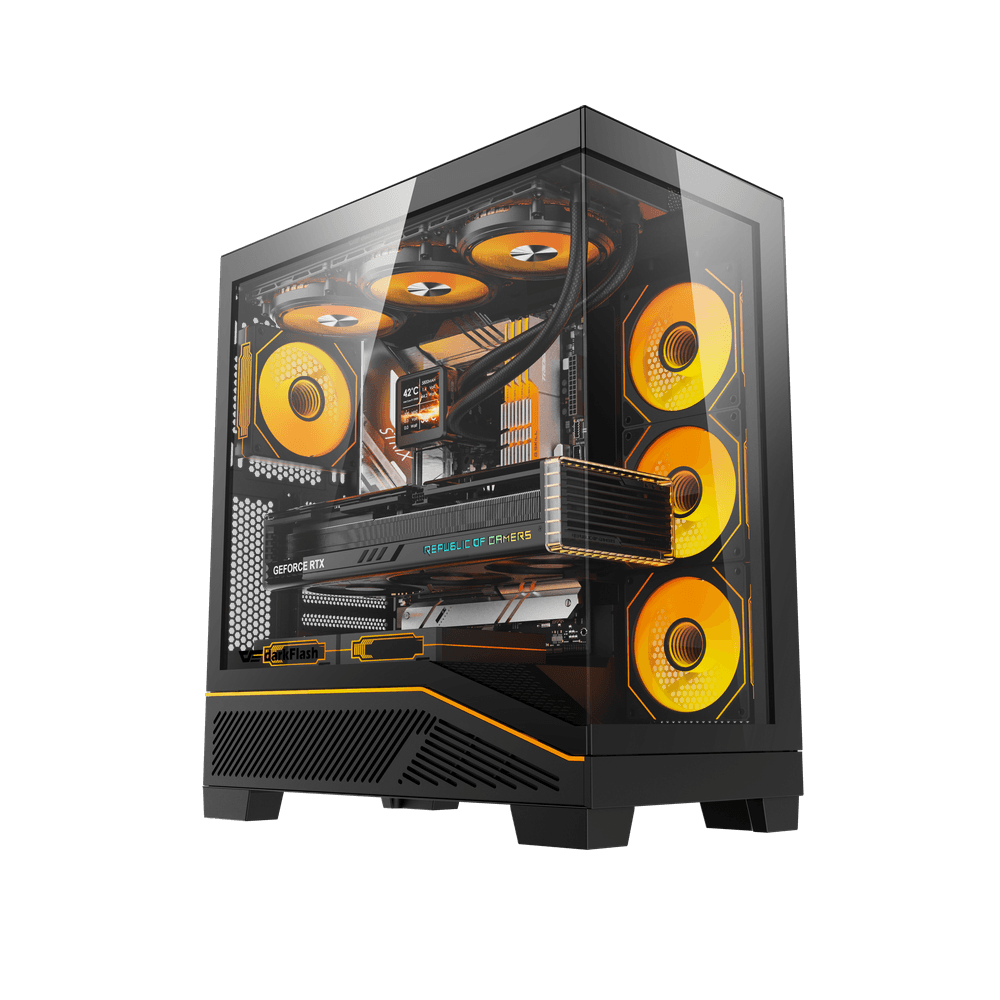 INTEL CORE i5-12400F GAMING PC | RTX 5050 8GB | 16GB DDR4 | 1TB NVMe | 750W BRONZE