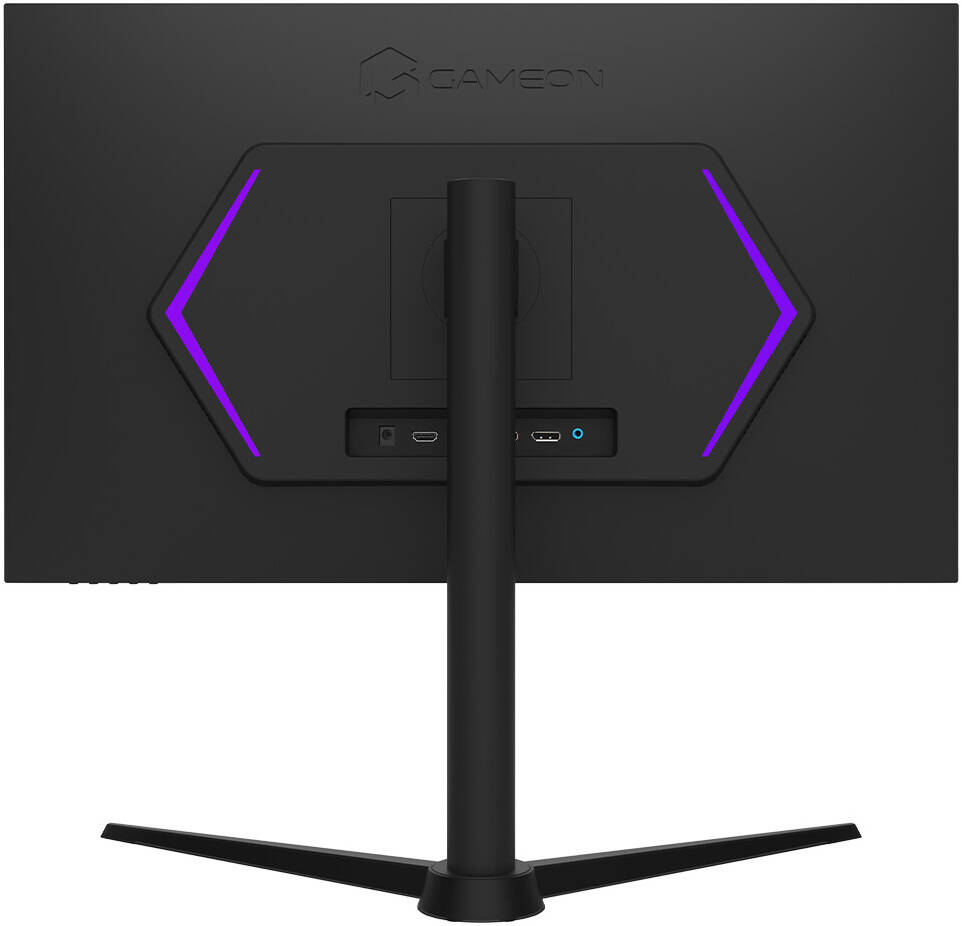 GAMEON Midnight Pro Series Gaming Monitor, 27" Fast IPS Display, QHD Resolution, 180Hz Refresh Rate, 0.3ms Response Time, AMD FreeySync & NVIDIA G-Sync Technology, Black | GOM27QHD180IPS