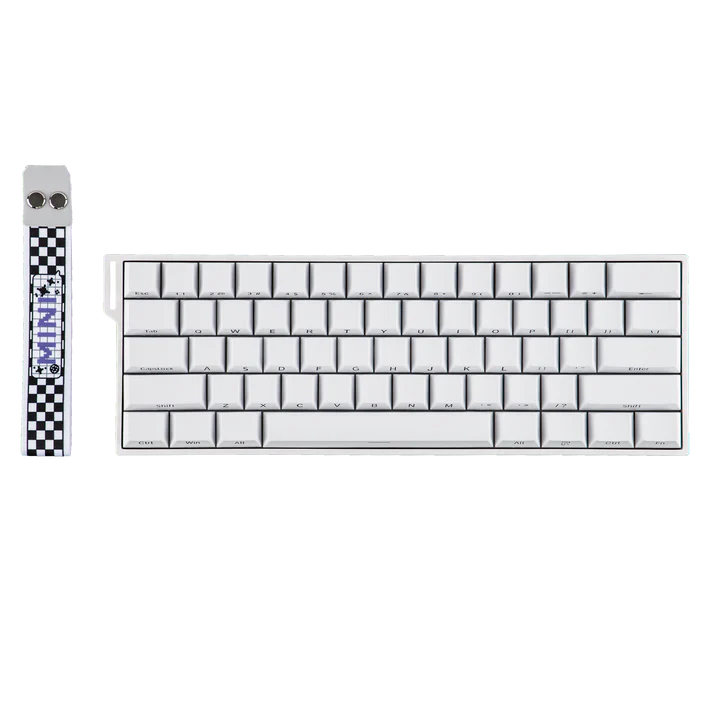 AULA MINI 60 HE Pro White – Magnetic Hall Effect Gaming Keyboard