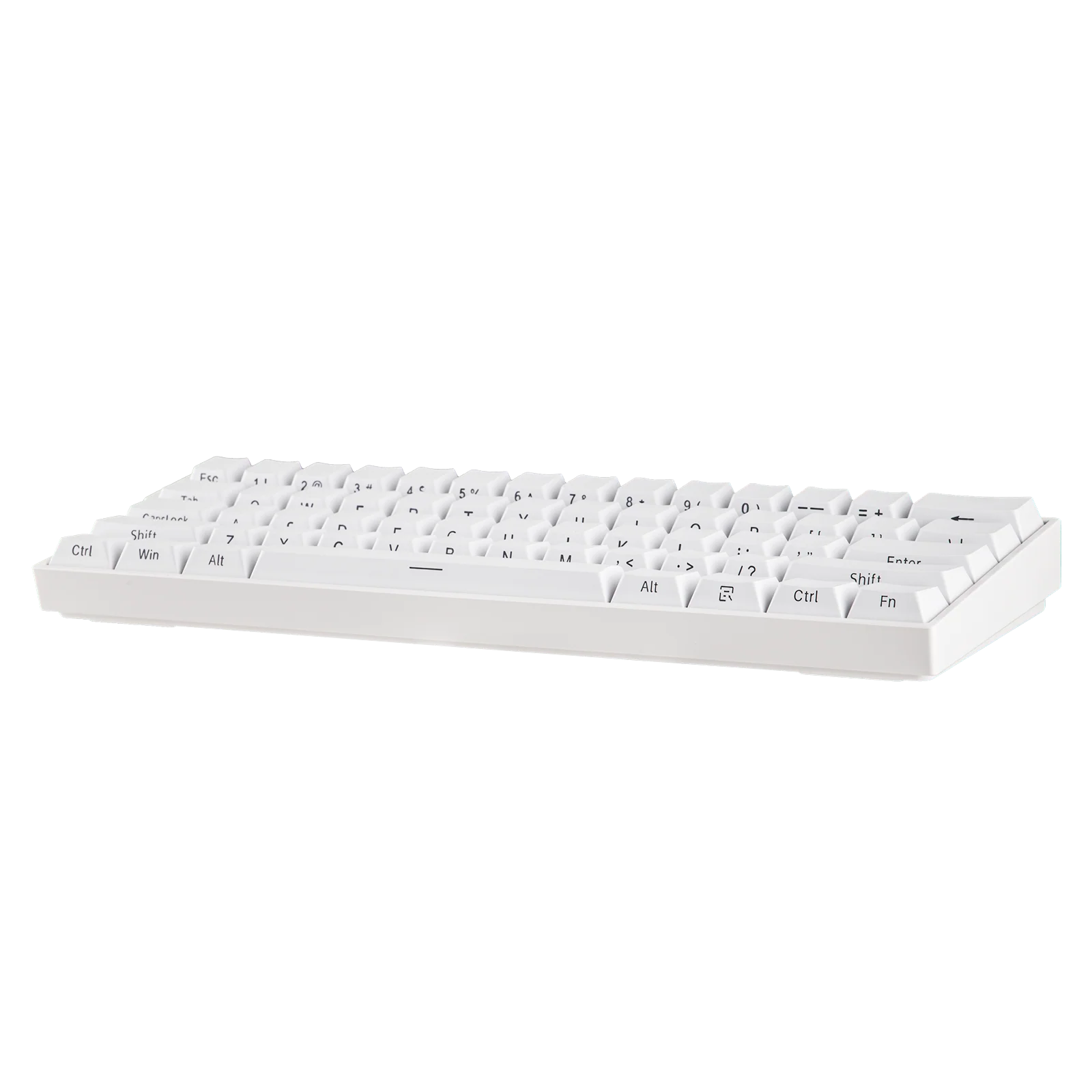 AULA MINI 60 HE Pro White – Magnetic Hall Effect Gaming Keyboard