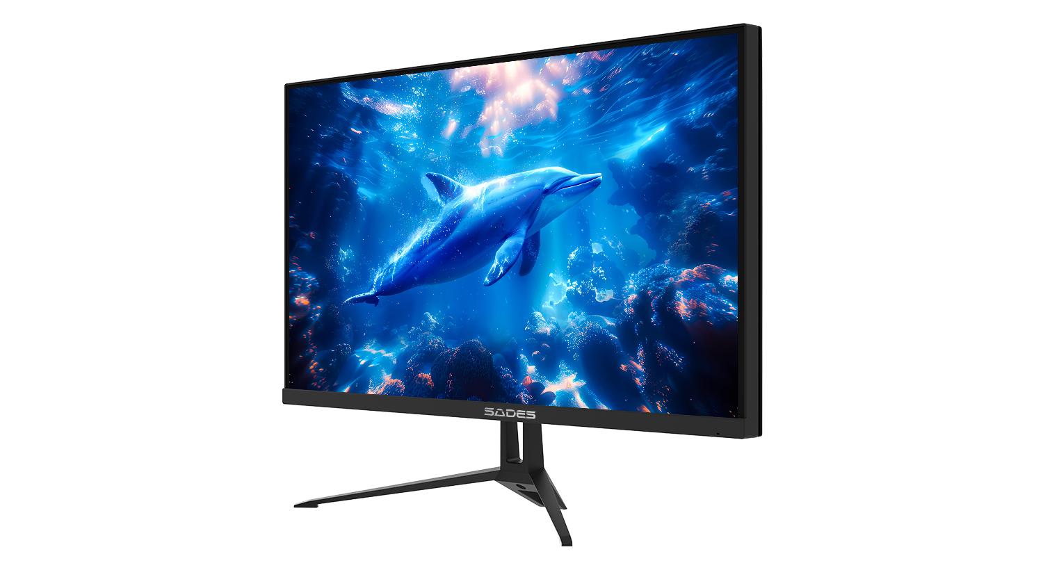 Sades RT-Dolphin SA-F03F27 27" FLAT FHD 240HZ MONITOR IPS Panel - Black