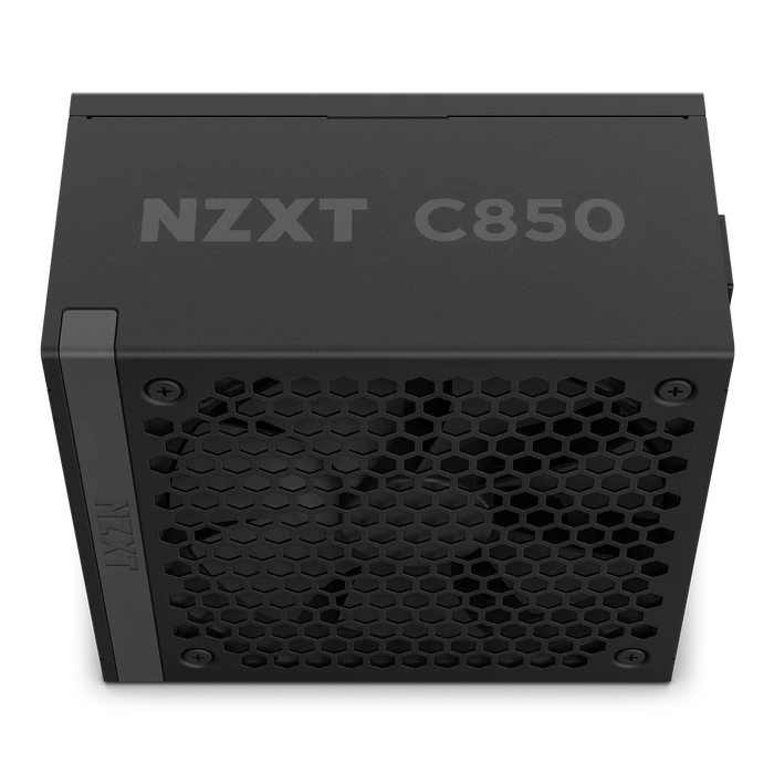 NZXT C850 Gold ATX 3.1 - Fully Modular Low-Noise PC Gaming Power Supply - 850 Watts - 80 Plus Gold - 12V-2x6 Connector - Zero Fan Mode - 100% Japanese Capacitors - Black