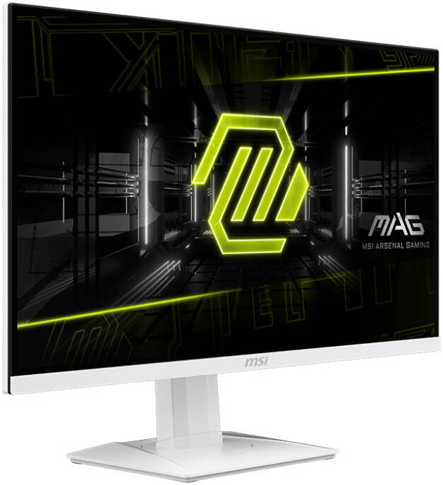 MSI MAG 274QRFW Gaming Monitor, 27" WQHD Rapid IPS, 180Hz Refresh Rate, 1ms (GtG) Response Time, AMD FreeSync Technology, 1.07b Display Colors, White