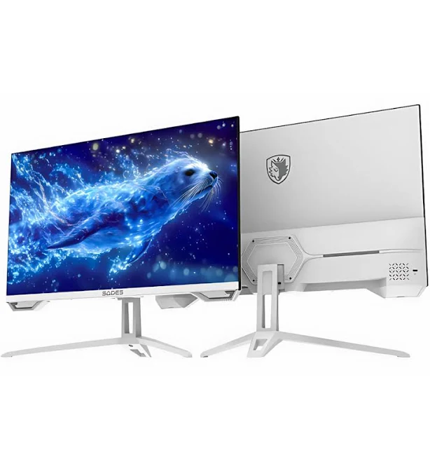 SADES SL-Sealion-27 PLUS SA-F05F27W 27" FHD, 180Hz, HDMI 2.1 Flat IPS Gaming Monitor - White