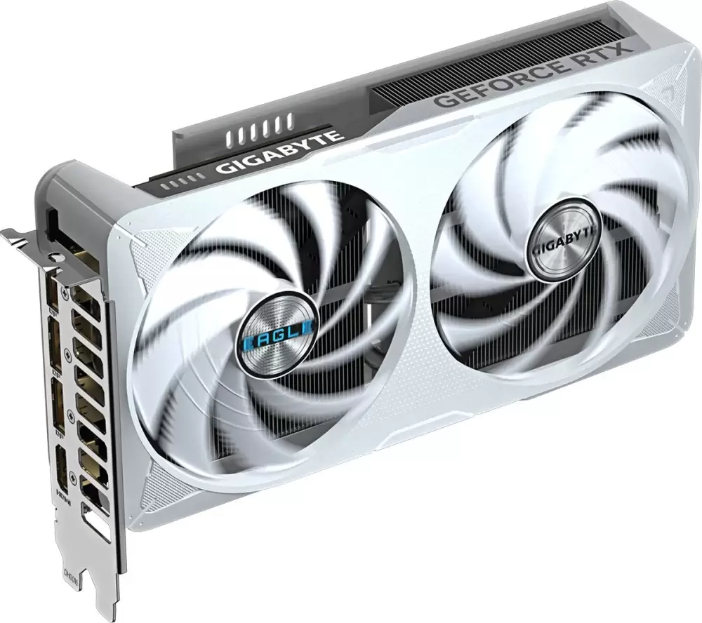 GIGABYTE GeForce RTX 5060 Ti EAGLE OC ICE 8GB GDDR7 White Graphics Card