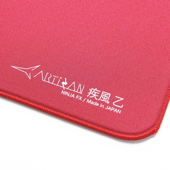 ARTISAN FX Hayate-Otsu V2 Soft XL Gaming Mouse Pad – Wine Red 5918