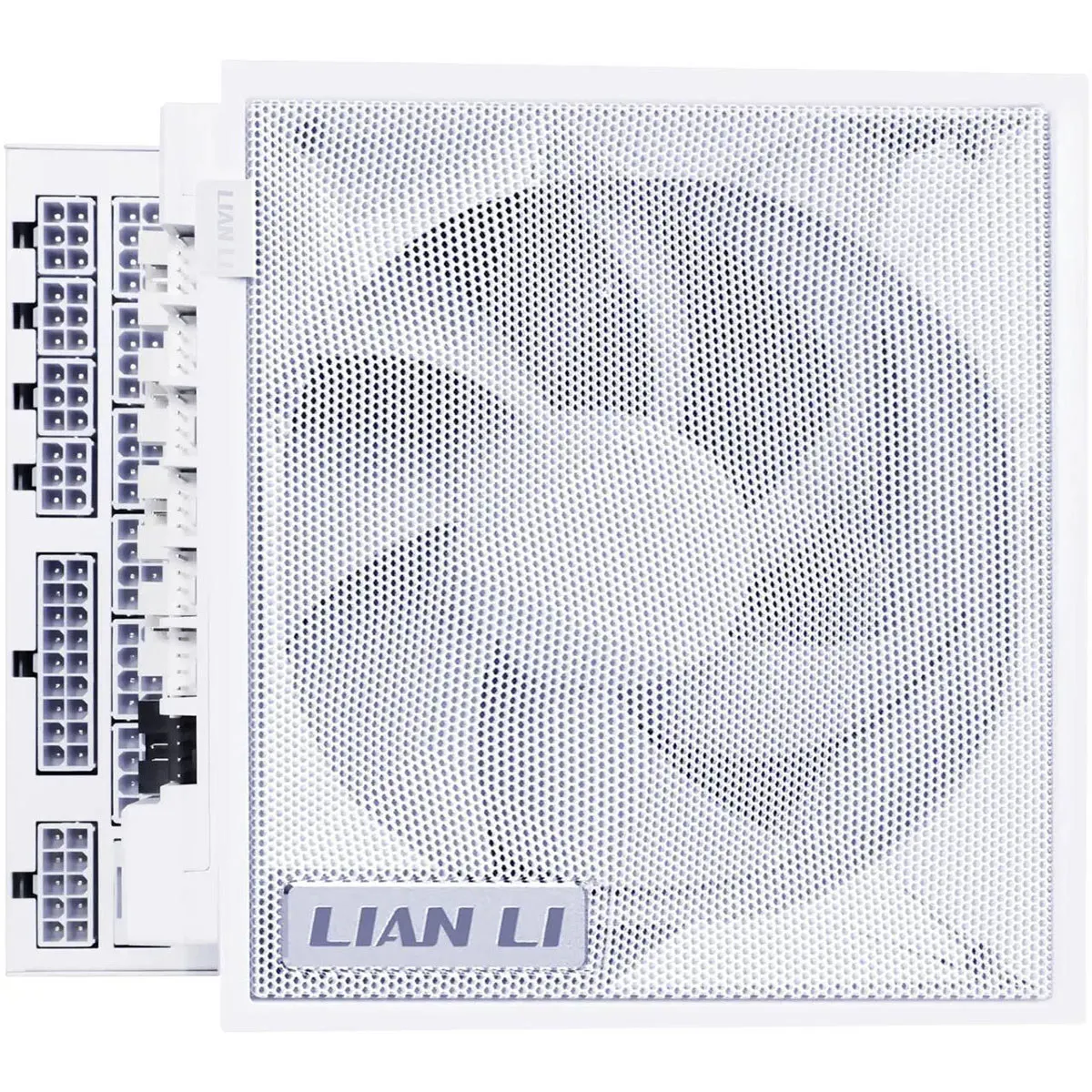 Lian-Li EDGE GOLD Fully Modular Power Supply, 1000W Power, 80 PLUS Gold Efficiency, 120mm FDB Fan Type, Active PFC, ATX 3.1 Form Factor, 2400 RPM Fan Speed, White
