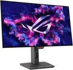 ASUS ROG Strix OLED XG27AQDMG Gaming Monitor, 27" QHD WOLED Display, 240Hz Refresh Rate, 0.03ms (GtG) Response Time, FreeSync Premium & G-SYNC Compatible, Black | 90LM0AH0-B01A70