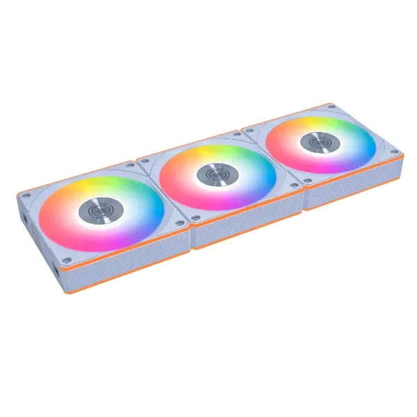 Lian Li UNI FAN CL Wireless 3 Pack White ARGB Case Fan, 120x120x28mm, 0,250~2150 RPM Fan Speed, 2.52 mmH2O (Maximum) Air Pressure, 77.34 CFM (Maximum) Air Flow, FDB Bearing | 12CL1W3W