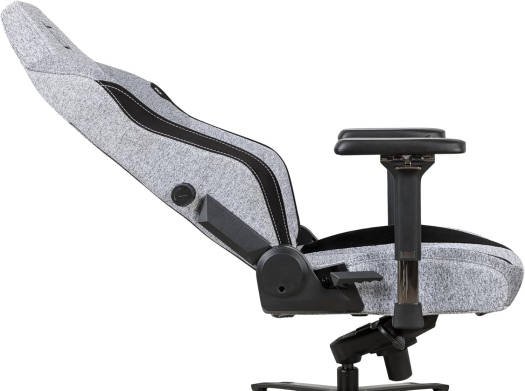 Navodesk Apex Pro Ultra Weave High Back Gaming Chair, Lumbar Support, 4D Armrests, Memory Foam Pillows & Magnetic Headrest, 155° Backrest Recline, 130kg Weight Capacity, Ultra Grey | APEX-PRO-UG