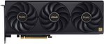 Asus ProArt GeForce RTX 4080 SUPER OC Edition Graphics Card, 16GB GDDR6X 256-Bit Memory, 2610 MHz Boost Clock, 23Gbps Memory Speed, 10240 CUDA Cores, PCI Express 4.0 | 90YV0K90-M0NA00