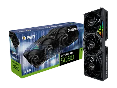 Palit GeForce RTX 5080 16GB GDDR7 GamingPro 