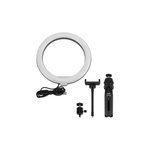 Streamplify Light 10 Ring light black Tripod Stand