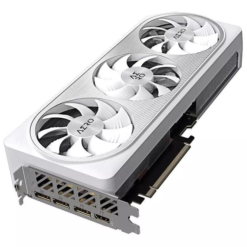 GIGABYTE GeForce RTX 4070 AERO OC Graphics Card, 12GB GDDR6X 192 bit Memory, 2565 MHz Core Clock, 21 Gbps Memory Clock, 5888 CUDA Cores, PCI-E 4.0, 3xDP, 1x HDMI | GV-N4070AERO OC-12GD