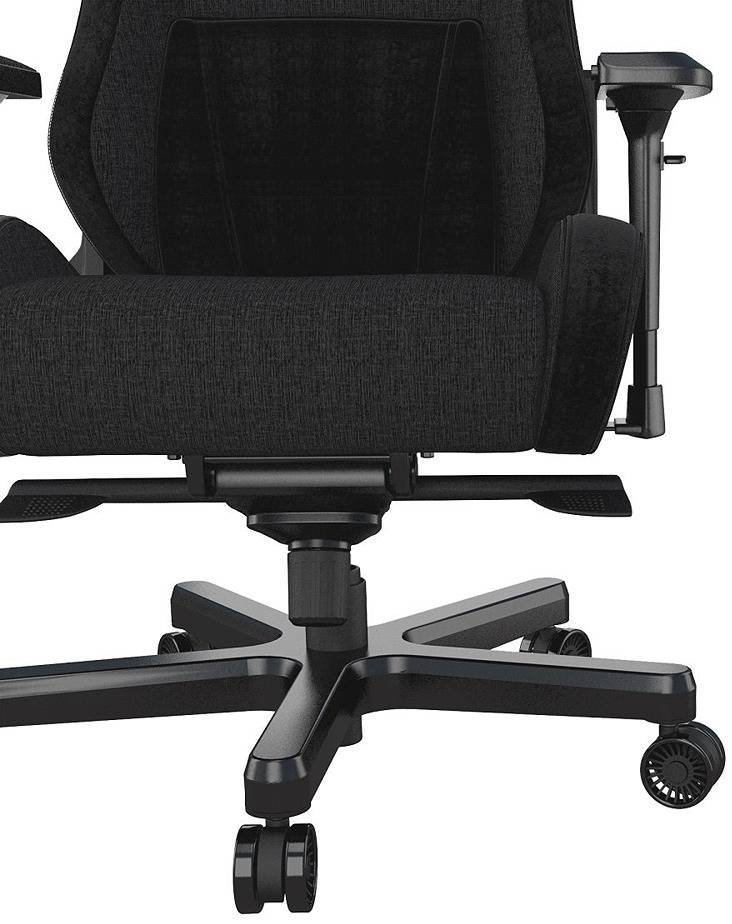 Anda Seat T-Pro II Premium Gaming Chair, 4D Armrests, Memory Foam Neck Pillow & Lumbar Support, Black | AD12XLLA-01-B-F