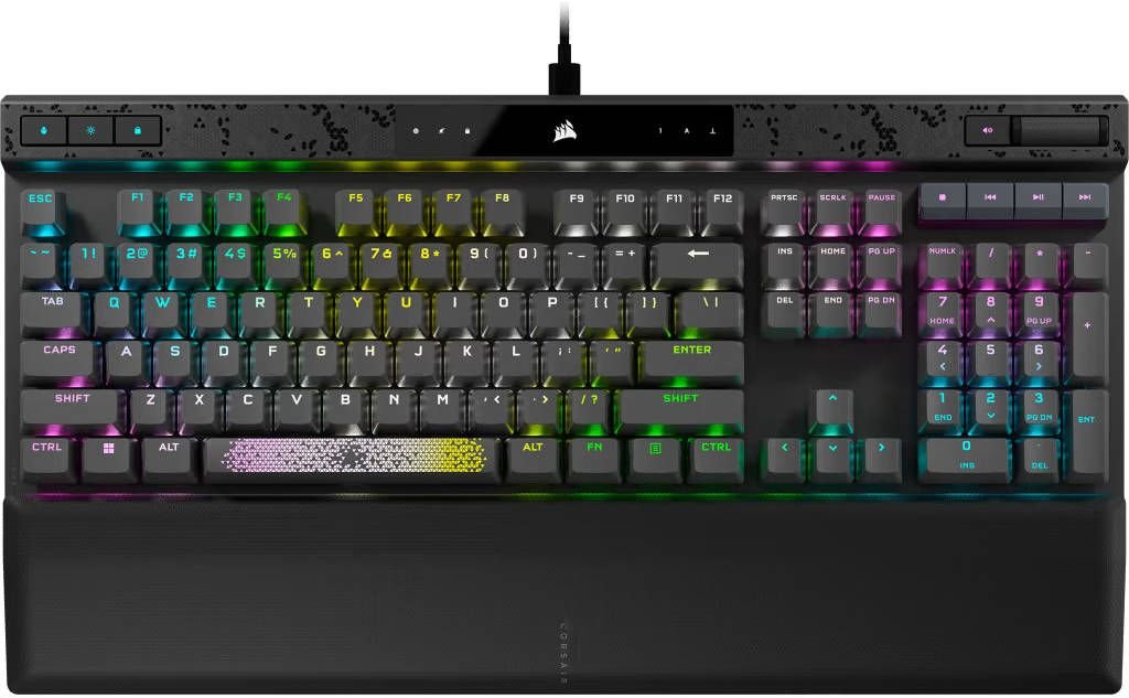 CORSAIR K70 MAX RGB Magnetic-Mechanical Gaming Keyboard Back
