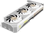 ZOTAC GAMING GeForce RTX 5070 AMP Graphics Card, 12GB GDDR7 192-Bit Memory, 2587 MHz Engine Clock, 28 Gbps Memory Clock, 6144 CUDA Cores, PCI Express 5.0 x16, White | ZT-B50700FQ-10P