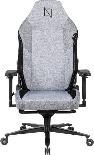 Navodesk Formula Series Apex Air Gaming Chair, Lumbar Support, 4D Armrests, Memory Foam Pillows & Magnetic Headrest, Up to 155Â° Backrest Recline, 135kg Weight Capacity, Light Grey | APEX-AIR-FW-LG