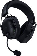 Razer BlackShark V2 HyperSpeed Gaming Headset, Customized Dynamic 50mm Driver, Advanced Passive Noise Isolation, Tri-Mode Connectivity, 2.4GHz / BT / Wired USB, Black | RZ04-04960100-R3M1